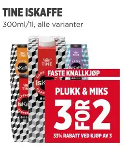 Meny TINE ISKAFFE tilbud