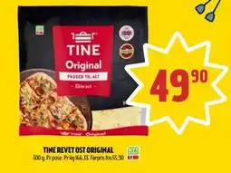 Coop Prix TINE REVET OST ORIGINAL, NOK 49.9 tilbud
