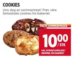 Meny COOKIES, NOK 10 tilbud