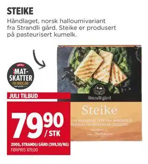 Meny STEIKE, NOK 79.9 tilbud