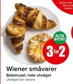 Spar Wiener småvarer tilbud