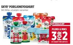 Meny SKYR PORSJONSYOGHURT tilbud