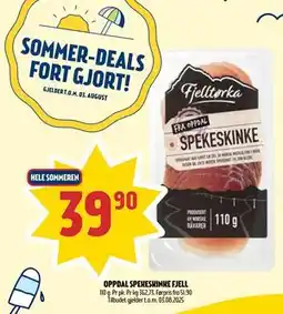 Coop Prix OPPDAL SPEKESKINKE FJELL, NOK 39.9 tilbud
