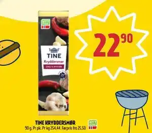 Coop Prix TINE KRYDDERSMØR, NOK 22.9 tilbud