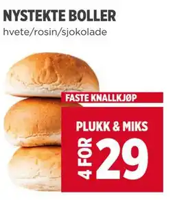 Meny NYSTEKTE BOLLER, NOK 29 tilbud