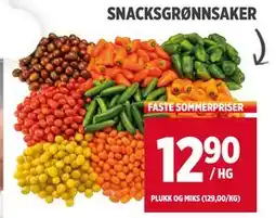 Meny Snacksgrønnsaker, NOK 12.9 tilbud