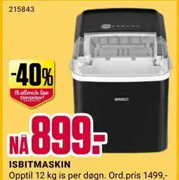 Europris ISBITMASKIN, NOK 899 tilbud