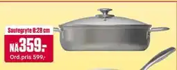 Europris Sautegryte Ø:28 cm, NOK 359 tilbud
