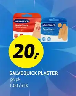 Bunnpris SALVEQUICK PLASTER, NOK 20 tilbud