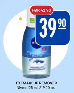 Rema 1000 EYEMAKEUP REMOVER, NOK 39.9 tilbud