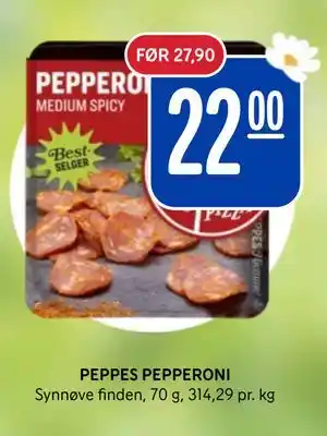 Rema 1000 PEPPES PEPPERONI, NOK 22 tilbud