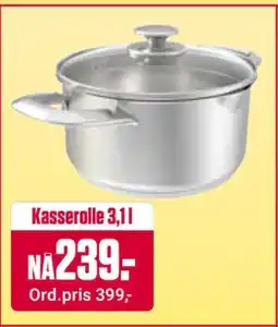 Europris Kasserolle 3,1 l, NOK 239 tilbud