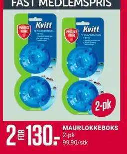 Europris MAURLOKKEBOKS, Medlemspris tilbud