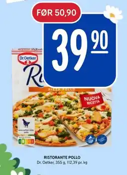 Rema 1000 RISTORANTE POLLO, NOK 39.9 tilbud