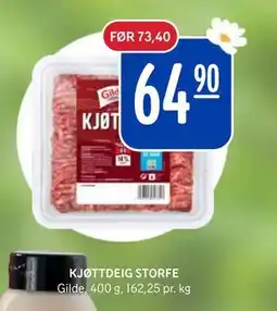 Rema 1000 KJØTTDEIG STORFE, NOK 64.9 tilbud