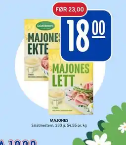 Rema 1000 MAJONES, NOK 18 tilbud