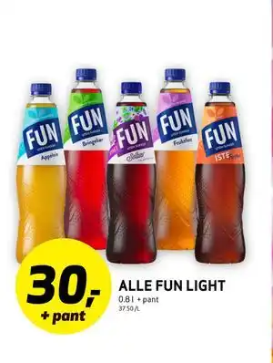 Bunnpris ALLE FUN LIGHT, NOK 30 tilbud