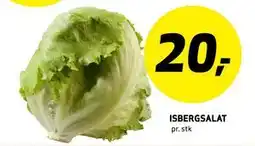 Bunnpris ISBERGSALAT, NOK 20 tilbud