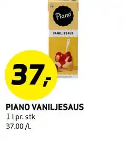Bunnpris PIANO VANILJESAUS, NOK 37 tilbud