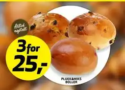 Bunnpris PLUKK&MIKS BOLLER, NOK 25 tilbud