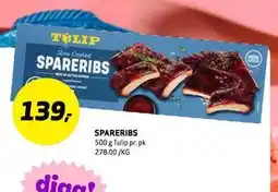 Bunnpris SPARERIBS, NOK 139 tilbud