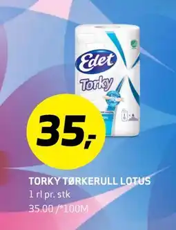 Bunnpris TORKY TØRKERULL LOTUS, NOK 35 tilbud
