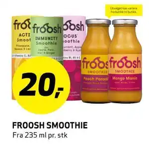 Bunnpris FROOSH SMOOTHIE, NOK 20 tilbud