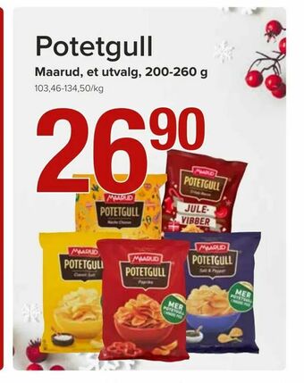 Spar Potetgull tilbud