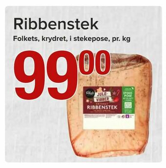 Spar Ribbenstek tilbud