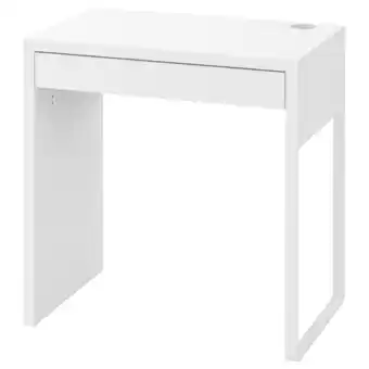 IKEA Micke Skrivebord, hvit, 73x50 cm tilbud