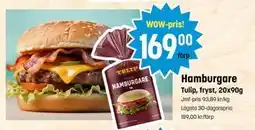 Eurocash Hamburgare, SEK 169 tilbud