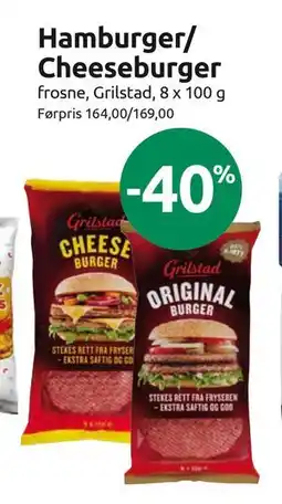 Joker Hamburger/ Cheeseburger tilbud