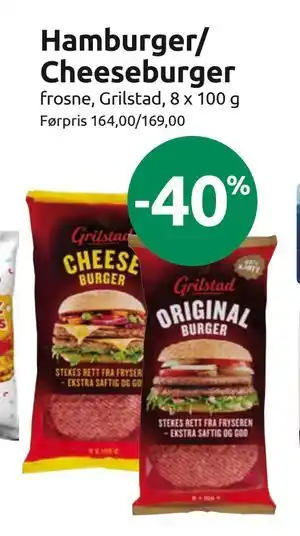 Joker Hamburger/ Cheeseburger tilbud