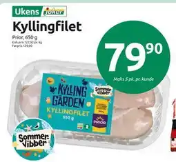 Joker Kyllingfilet, NOK 79.9 tilbud