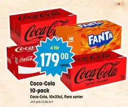 Eurocash Coca-Cola 10-pack, SEK 179 tilbud