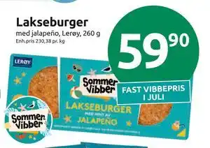 Joker Lakseburger, NOK 59.9 tilbud
