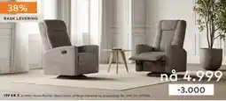 Skeidar Aristo Recliner, NOK 4999 tilbud