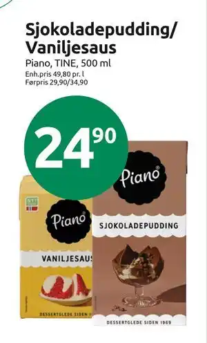 Joker Sjokoladepudding/ Vaniljesaus, NOK 24.9 tilbud
