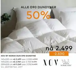 Skeidar ALLE D90 DUNDYNER tilbud