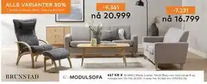Skeidar Medly 3-seter, NOK 20999 tilbud
