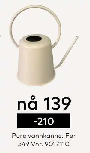 Skeidar Pure vannkanne, NOK 139 tilbud