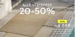 Skeidar Alnes uteteppe, NOK 599 tilbud