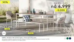 Skeidar Spisebord, NOK 4999 tilbud