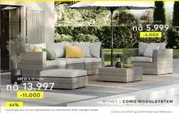 Skeidar Como 3-seter, NOK 13997 tilbud