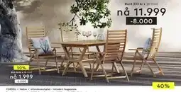 Skeidar Portefino stol, NOK 1999 tilbud
