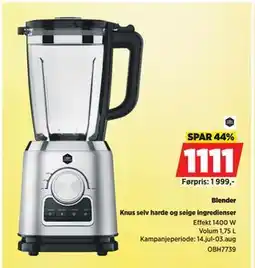 POWER Blender, NOK 1111 tilbud