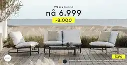 Skeidar Vega sofagruppe, NOK 6999 tilbud