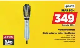 POWER Varmluftsbørste, NOK 349 tilbud