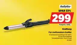 POWER Krølltang, NOK 299 tilbud