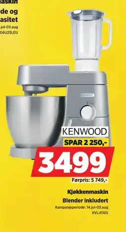 POWER Kjøkkenmaskin, NOK 3499 tilbud